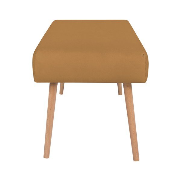 Żółta ławka Mazzini Sofas Bergamot-image-3