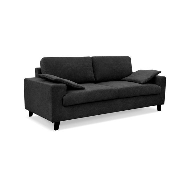 Czarna sofa 3-osobowa Cosmopolitan desing Munich-image-1