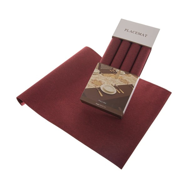 Tekstylne maty stołowe zestaw 4 szt. 30x45 cm Simple – Dakls