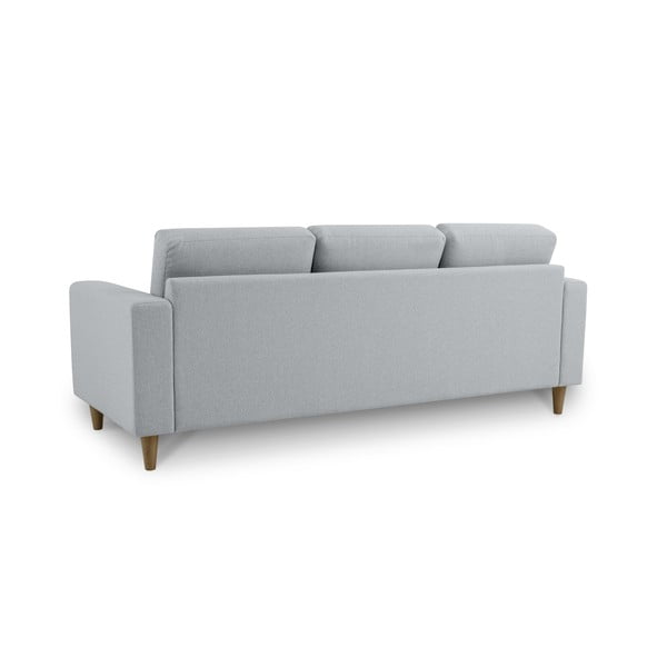 Szara sofa 217 cm Focus – Scandic-image-3