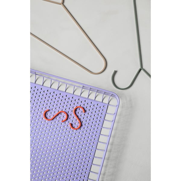 Pomarańczowe wiszące metalowe haczyki zestaw 5 szt. Hang-it – Mette Ditmer Denmark-image-1