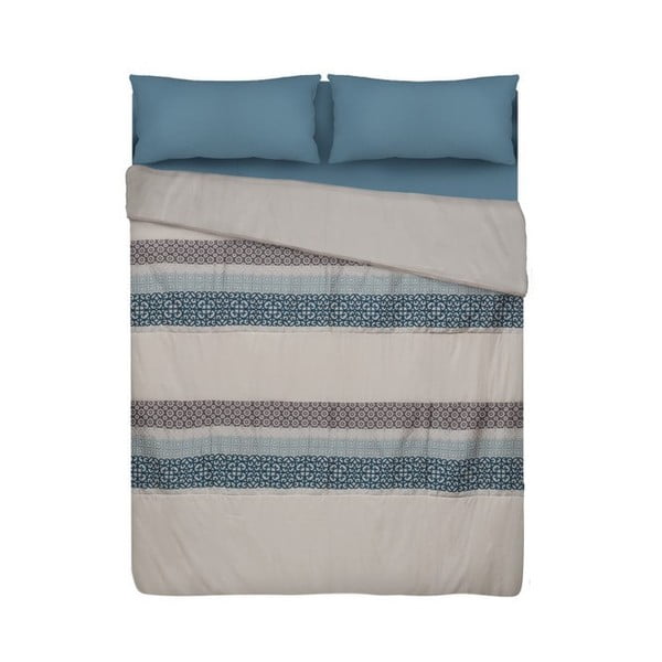 Niebieska narzuta na łóżko Unimasa, 240x260 cm