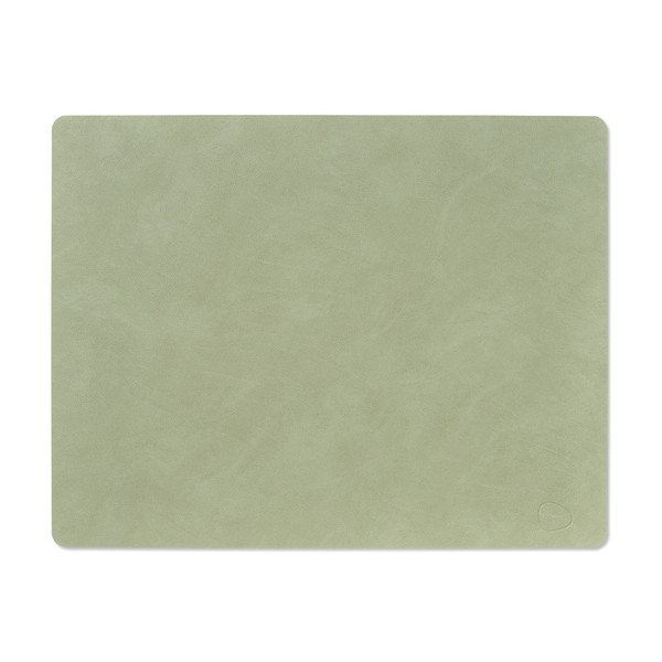 Mata stołowa ze skóry ekologicznej 35x45 cm Square L Nupo – LIND DNA