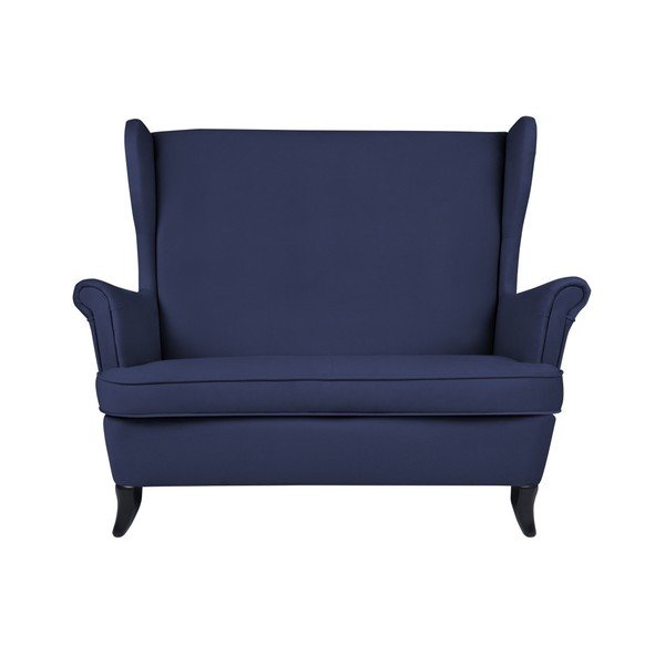 Niebieska sofa 2-osobowa Micadoni Home Pirla-image-1