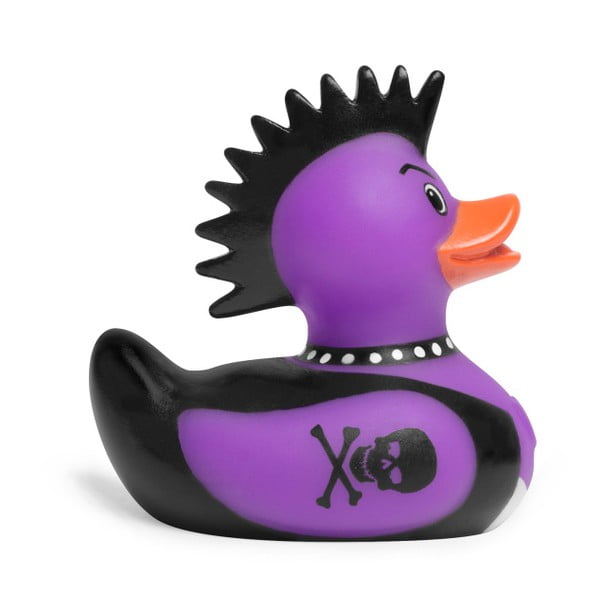 Kaczka do kąpieli Bud Ducks Mini Punk Rocker Purple