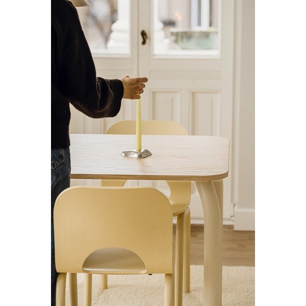 Stół z blatem w dekorze dębu 80x140 cm Meko – noo.ma-image-4