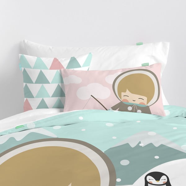 Poszewka na poduszkę z czystej bawełny Happynois Skymo Day, 50x30 cm-image-1