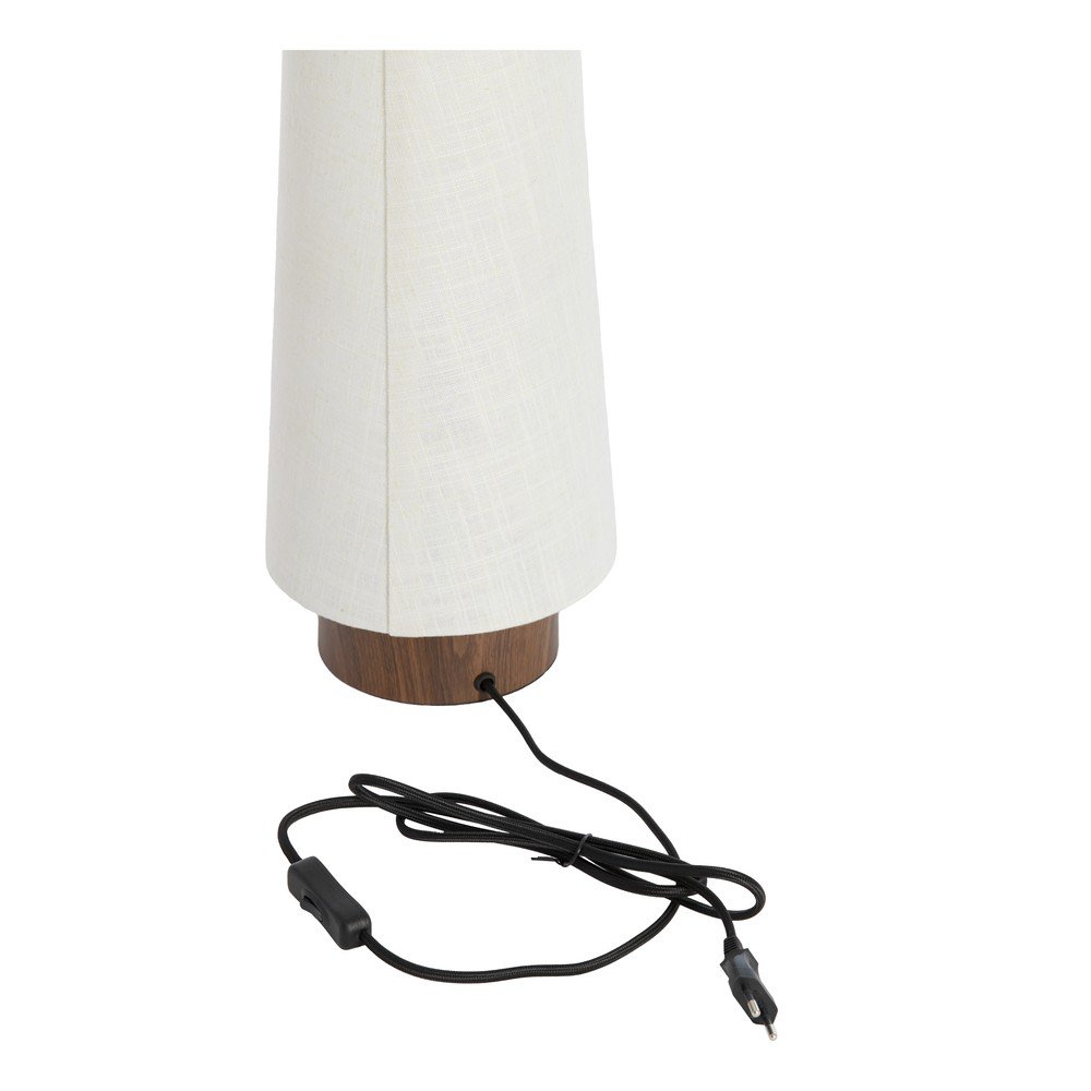 Kremowa metalowa lampa stołowa z tekstylnym kloszem (wysokość 42 cm) Howie – Light & Living (zdjęcie 5)