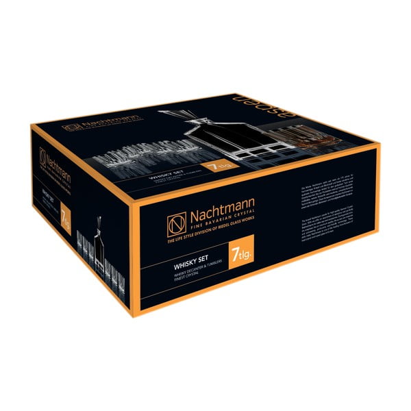 Zestaw karafki i 6 szklanek do whisky Nachtmann Aspen-image-4