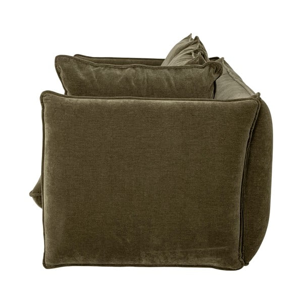 Ciemnozielona sofa 228 cm Austin – Bloomingville-image-4
