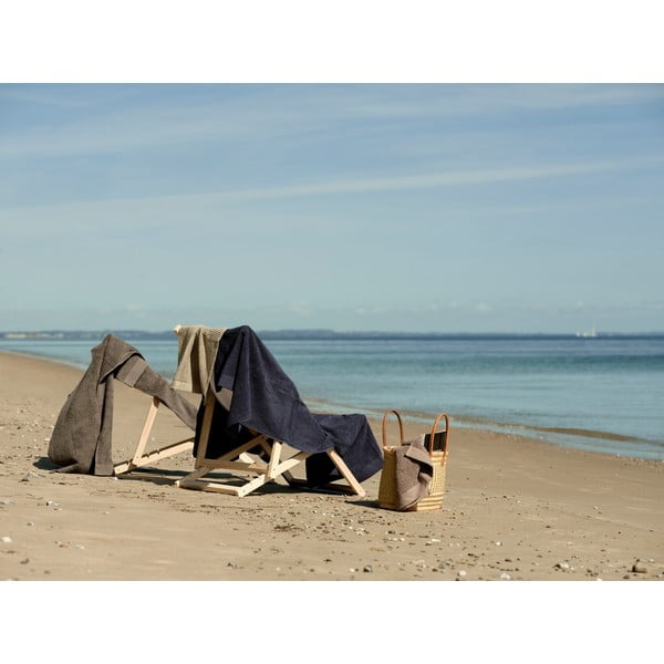 Brązowy bawełniany ręcznik kąpielowy 70x140 cm – Zone-image-1