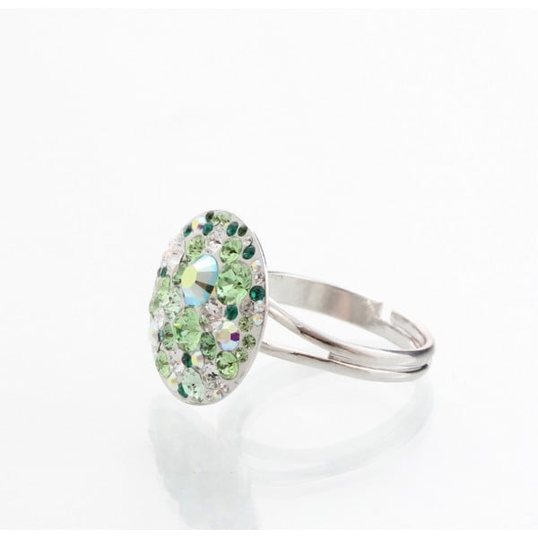 Pierścionek Laura Bruni ze Swarovski Elements Green-image-1