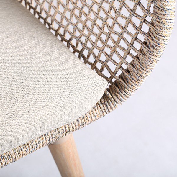 Sofa 2-osobowa z drewna eukaliptusowego La Forma Gillian-image-4