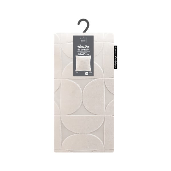 Aksamitna poszewka na poduszkę 40x40 cm Curly – douceur d'intérieur-image-3