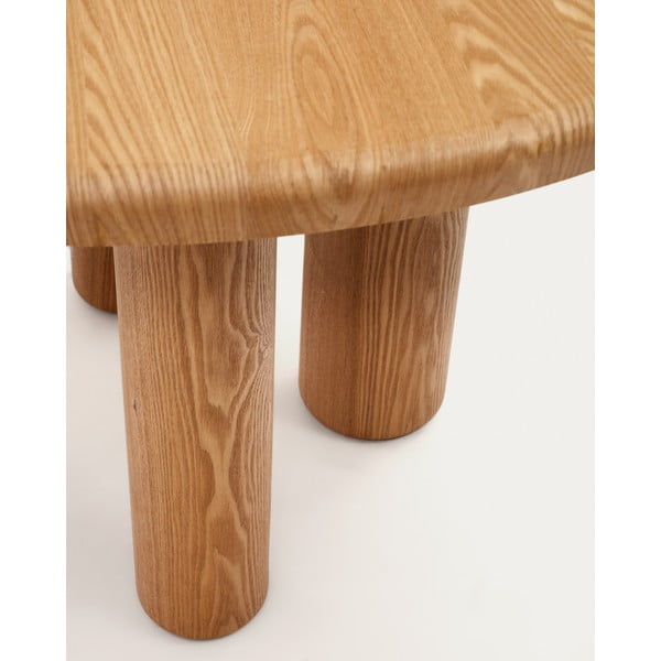 Okrągły stół w dekorze jesionu ø 120 cm Mailen – Kave Home-image-2