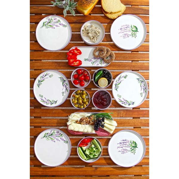 Ceramiczny zestaw talerzy 14 szt. – Hermia-image-1
