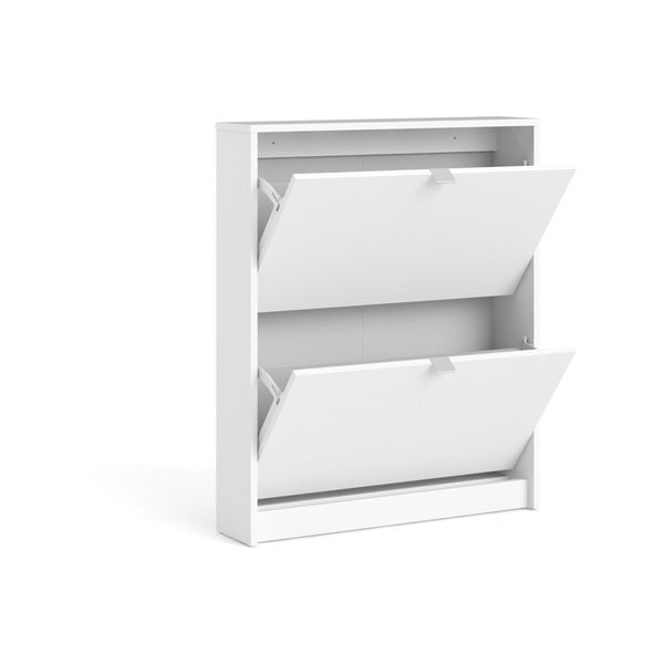 Biała uchylna szafka na buty Shoes – Tvilum-image-3