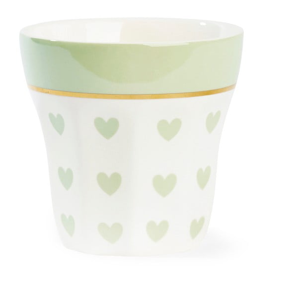 Zielony kubek ceramiczny Miss Étoile Hears