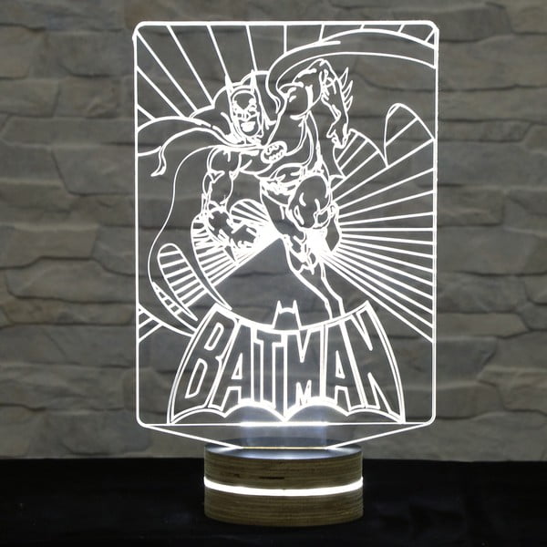 Lampa 3D stołowa Batman