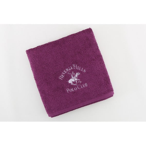Ręcznik bawełniany BHPC 50x100 cm, fioletowy