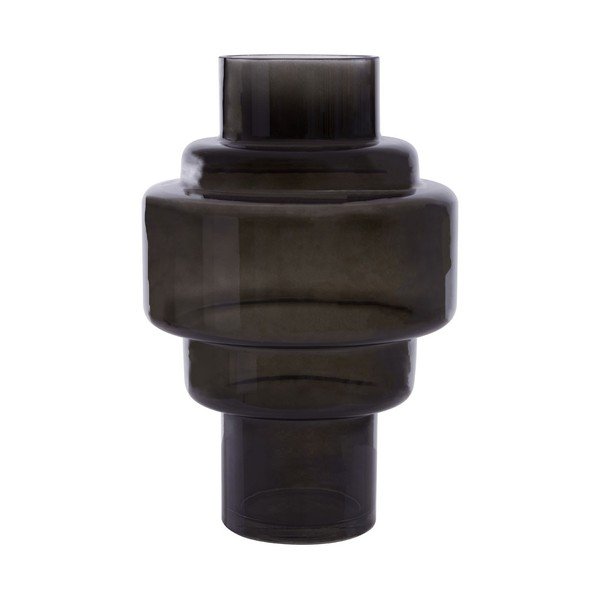 Czarny szklany wazon (wysokość 30 cm) Cayden – Premier Housewares