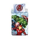 Dziecięca bawełniana pościel Jerry Fabrics Avengers Heroes, 140x200 cm
