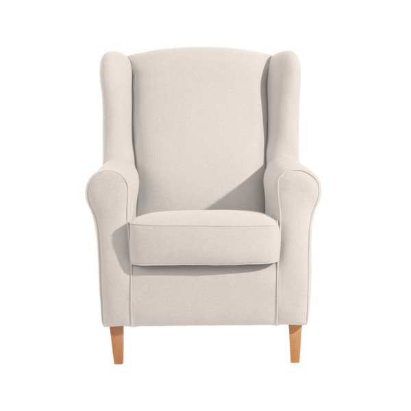 Kremowy fotel uszak Max Winzer Lorris Cream-image-2