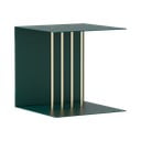 Ciemnozielona metalowa półka Teaser – UMAGE