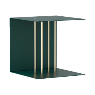 Ciemnozielona metalowa półka Teaser – UMAGE