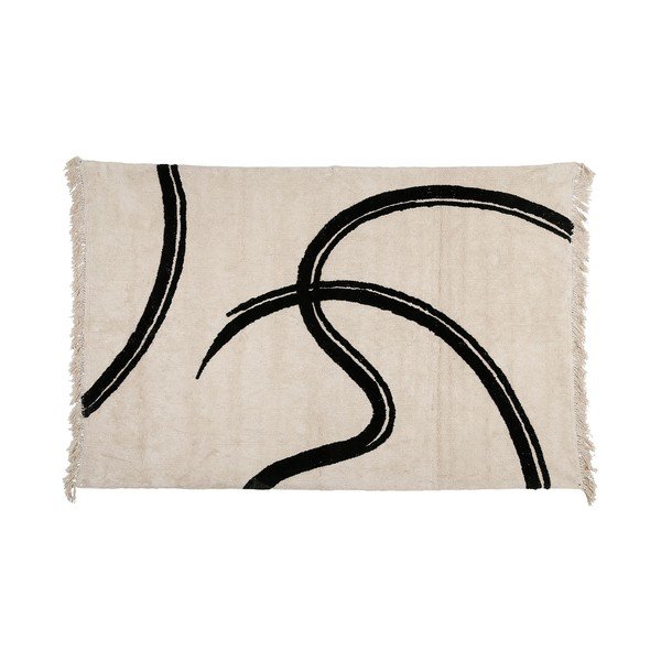 Kremowy dywan 160x230 cm Ligne – Sema
