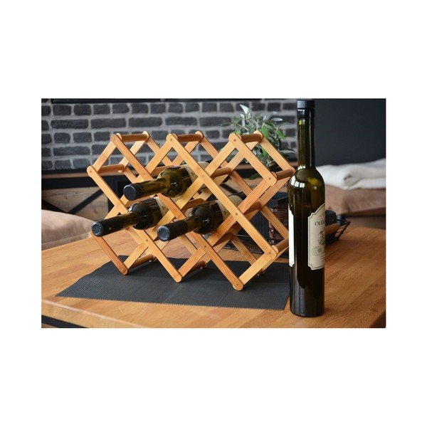 Bambusowy stojak na butelki Bambum Olivia-image-2