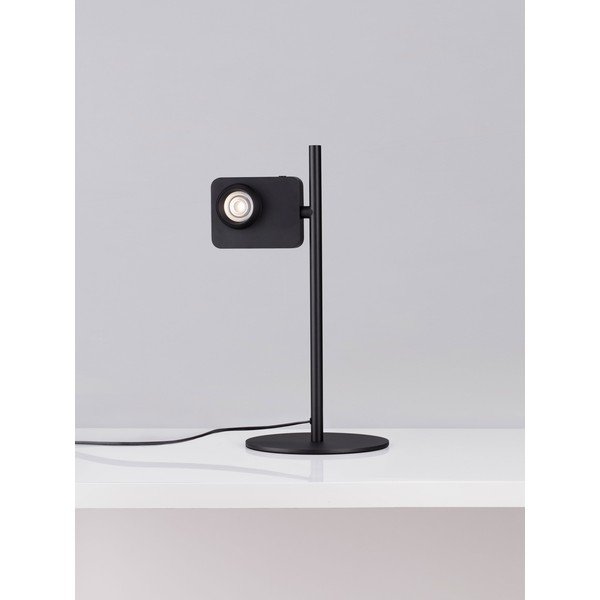 Czarna aluminiowa lampa stołowa LED z elastyczną konstrukcją/ze ściemniaczem (wysokość 46 cm) Kedros – Nova Luce-image-4