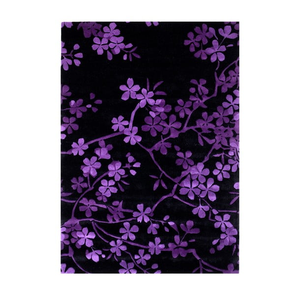 Wełniany dywan Rosono Lilac, 170x240 cm