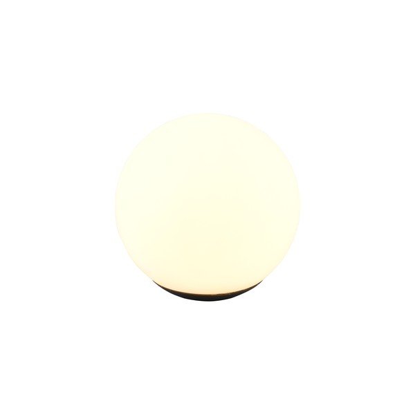 Czarno-biała lampa stołowa LED (wysokość 9 cm) Lorna – Reality-image-2