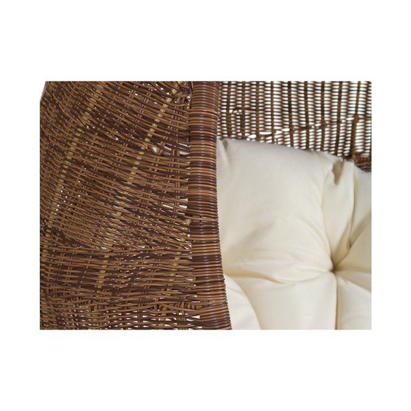 Rattanowy fotel podwieszany na stojaku Santiago Pons Pendant-image-2