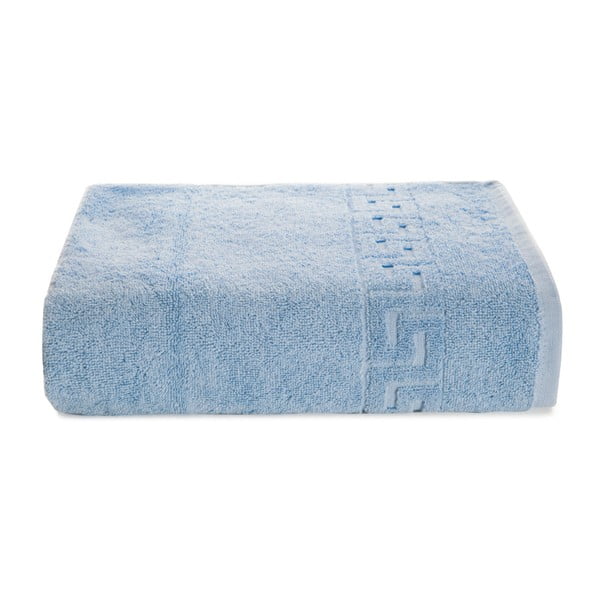Jasnoniebieski ręcznik bawełniany Kate Louise Pauline, 50x90 cm