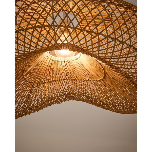 Rattanowy abażur w naturalnym kolorze 58x85 cm Isora – Kave Home-image-3