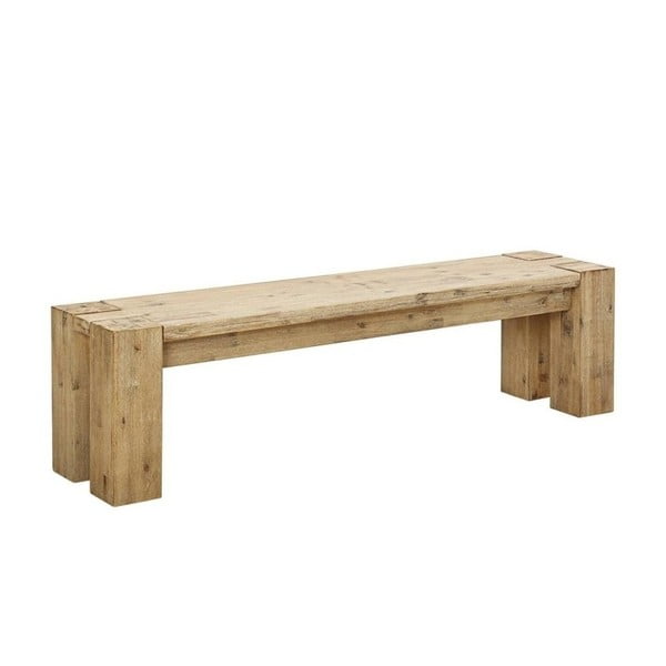 Jasnobrązowa ławka z drewna akacjowego SOB Sydney