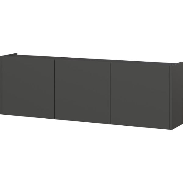 Antracytowa szafka pod TV 138x45 cm Piana – Germania-image-2