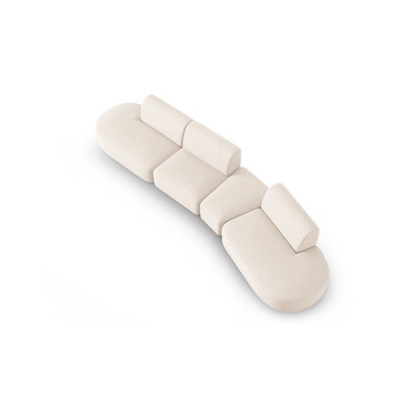 Kremowa sofa 412 cm Shane – Micadoni Home-image-3