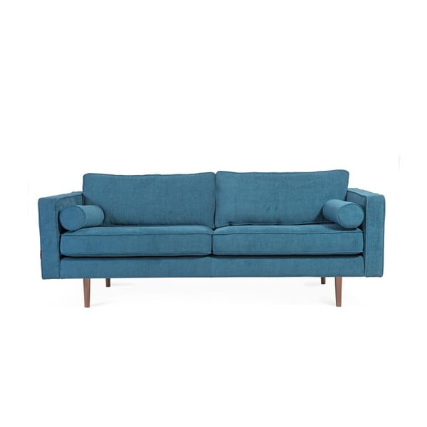 Niebieska sofa 2-osobowa Charlie Pommier Cavalier