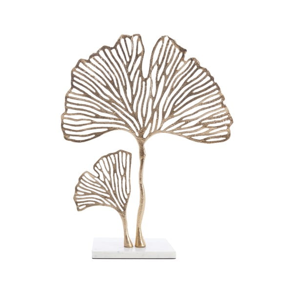 Metalowa figurka (wysokość 48 cm) Leaf – Light & Living
