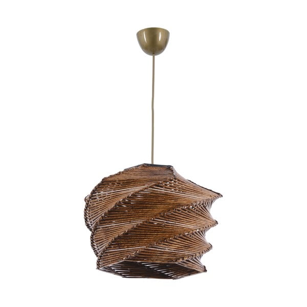 Jasnobrązowa lampa wisząca ø 32 cm Ruche – Opviq lights-image-2