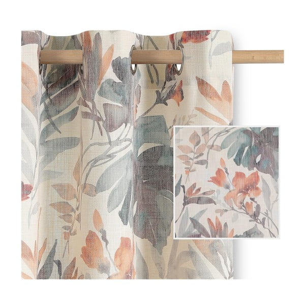 Kremowa zasłona 135x250 cm Celesta – Restilo