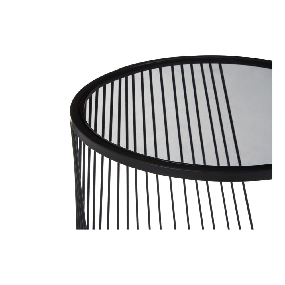 Okrągłe stoliki ze szklanym blatem zestaw 2 szt. ø 41 cm Trento – Premier Housewares (zdjęcie 5)