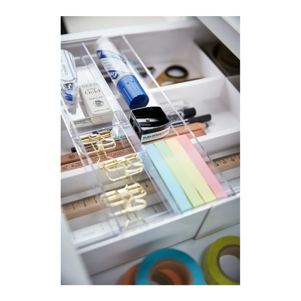 Plastikowy organizer do szuflady Tower – YAMAZAKI-image-1