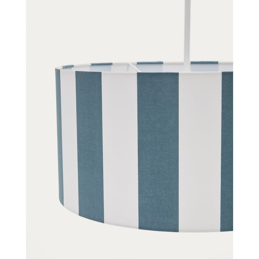 Biały/niebieski klosz do lampy dziecięcej ø 40 cm Ciral – Kave Home (zdjęcie 5)