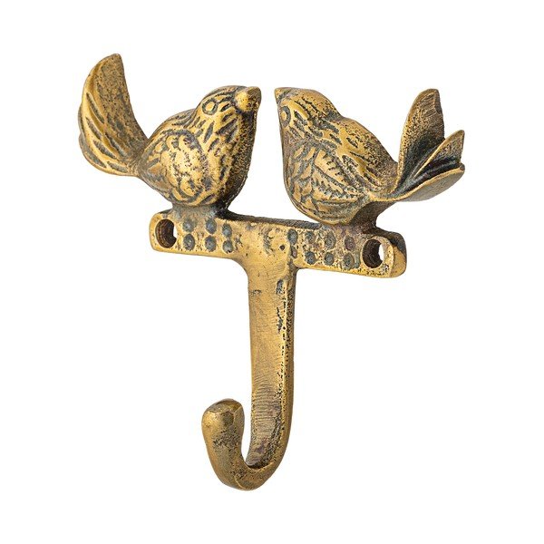 Metalowy haczyk w kolorze złota Fredo – Bloomingville-image-2