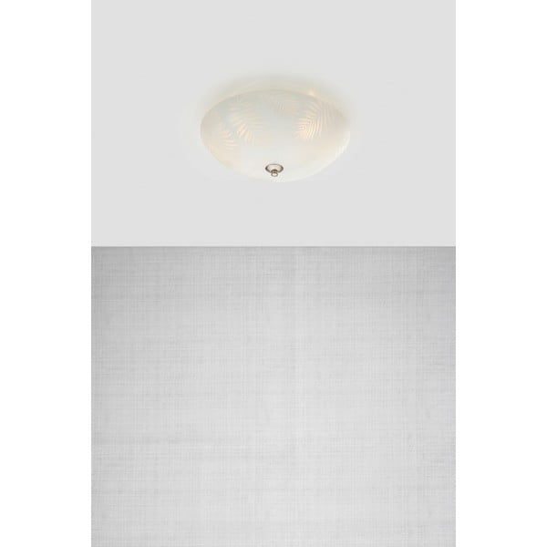Biała lampa sufitowa ze szklanym kloszem ø 43 cm Blad – Markslöjd-image-1