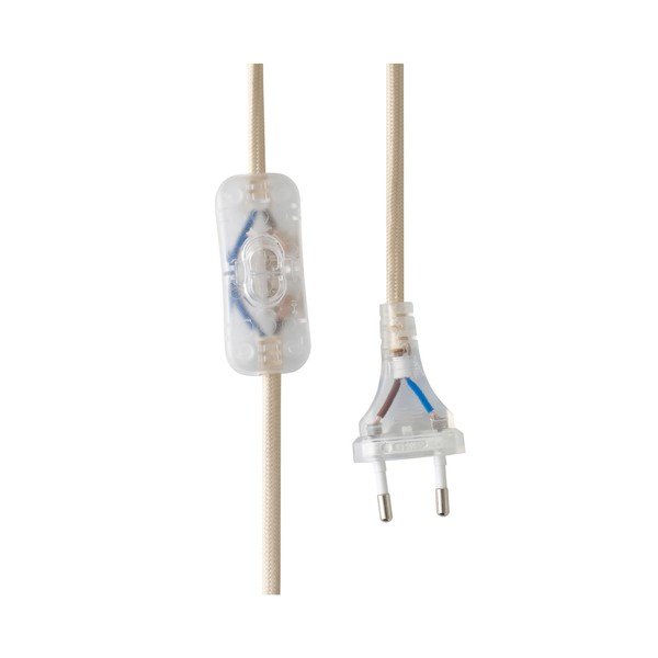 Biała/beżowa lampa stołowa z żywicy polimerowej (wysokość 58 cm) Shelley – Ellos Home-image-4